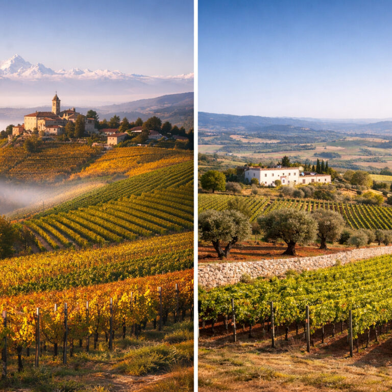 degustation vins italiens