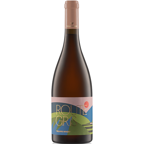 troupis route gris moschofilero vin gris